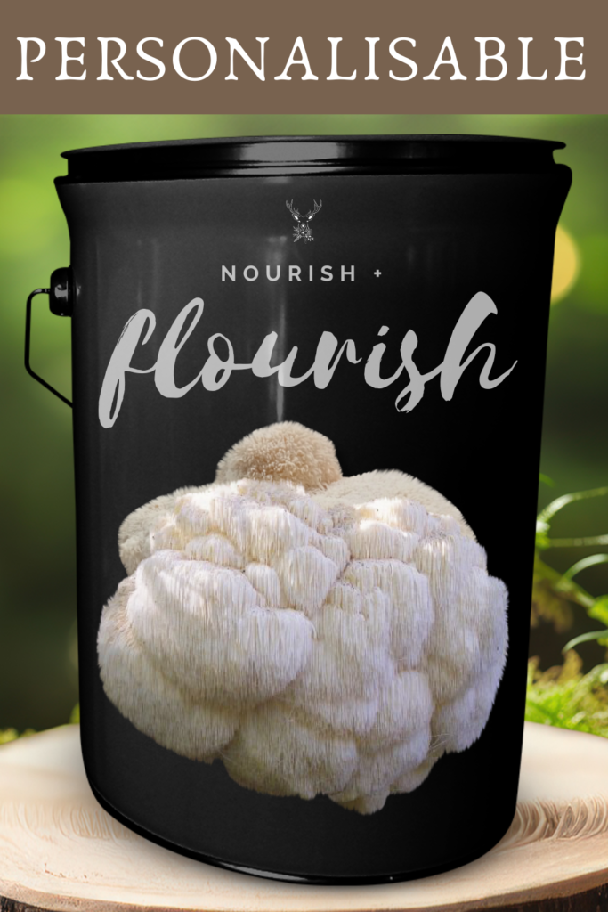 Nourish & Flourish: Bespoke Organic Lion's Mane Grow Kit