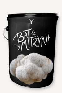 "Bat Mitzvah" Lion's Mane Mushroom Grow Kit - Honour Tradition with Organic Elegance