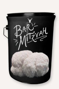  "Bar Mitzvah" Lion's Mane Mushroom Grow Kit - Celebrate Milestones with Organic Delight