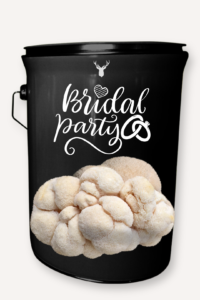 "Bridal Party" Lion's Mane Mushroom Grow Kit - Celebrate the Bridal Party with Beautiful Organic Mushrooms