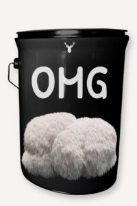 "OMG" Lion's Mane Mushroom Grow Kit - Share the Surprise with Organic Delights