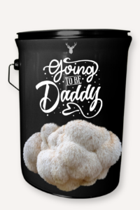  "Going to Be Daddy" Lion's Mane Mushroom Grow Kit - Celebrate the Joy of Fatherhood with Organic Mushrooms