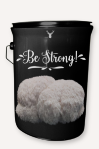 "Be Strong" Lion's Mane Mushroom Grow Kit - Empower with Organic Mushrooms