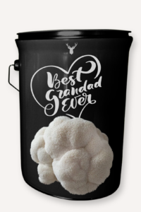 "Best Grandad Ever" Lion's Mane Mushroom Grow Kit - Honour Grandfatherhood with Organic Mushrooms