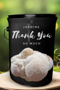 Organic Gourmet Lion's Mane Thank You Grow Kit - Personalised Gratitude Gift