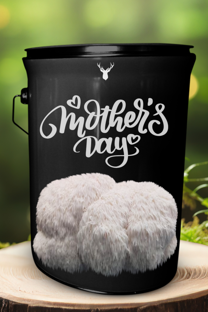 "Mother's Day" Lion's Mane Mushroom Grow Kit - Honour Your Mother with Organic Luxurious Mushrooms