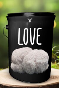 "LOVE" Lion's Mane Mushroom Grow Kit - Share the Gift of Organic Affection