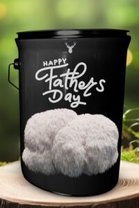 "Happy Father’s Day" Lion's Mane Mushroom Grow Kit - A Thoughtful Gift for Father’s Day