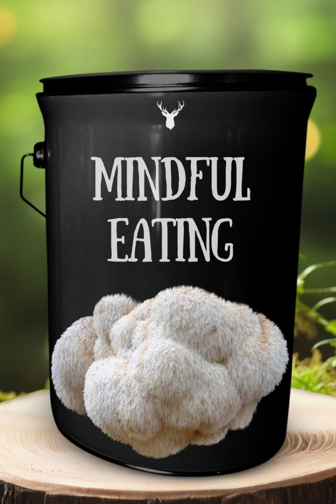 "Mindful Eating" Lion's Mane Mushroom Grow Kit - Embrace Organic Wellness