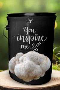 "You Inspire Me" Lion's Mane Mushroom Grow Kit - A Gift for Your Greatest Influences