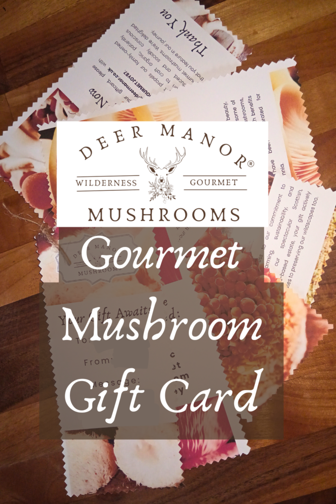 Gourmet Mushroom Gift Card